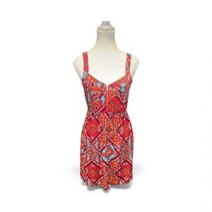 Bongo tribal print dress